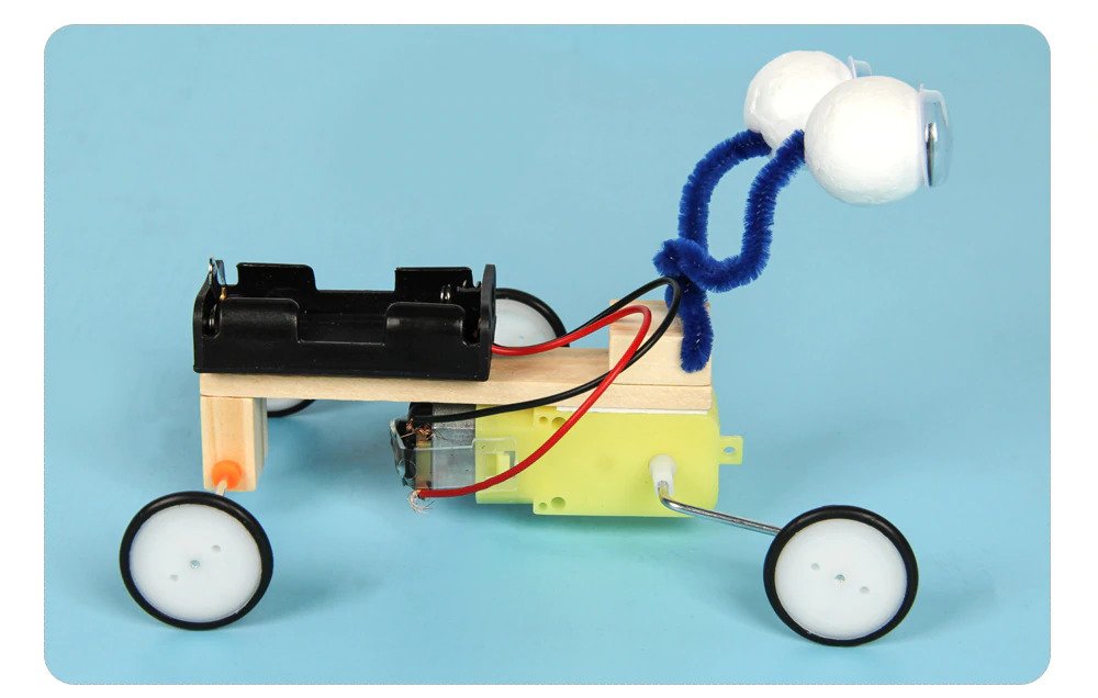 DIY Electric Animal, STEM Science, Technology, Engineering and Mathematics Toy, Solo and Group Learning