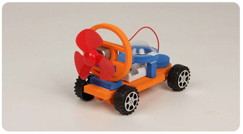 STEM DIT EVA car, Educational Toy, Science, Technology, Engineering and Mathematics Learning Aid