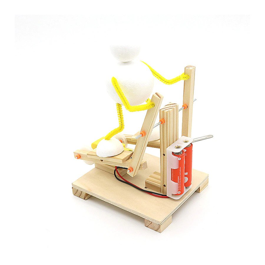 DIY Science Treadmill Toy Model for Kids 10 and above, STEM Electronic Project with Self-assembly