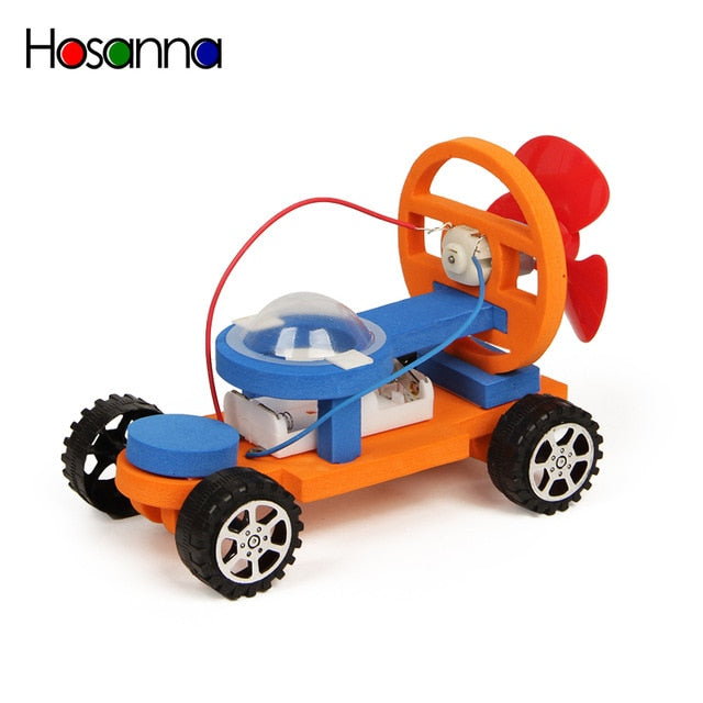 STEM DIT EVA car, Educational Toy, Science, Technology, Engineering and Mathematics Learning Aid